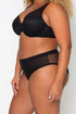 Curvy Couture  Mesh High Cut Brief
